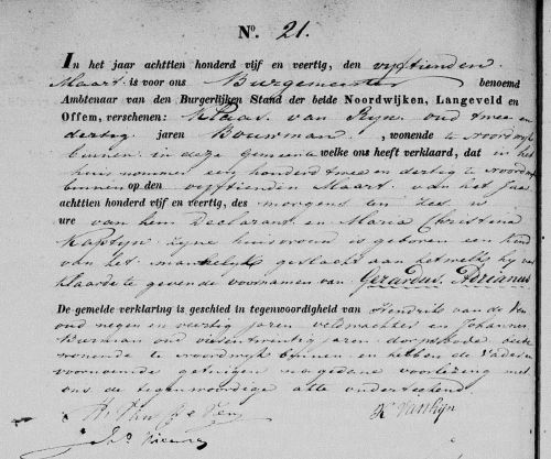 geb gerardus 1845