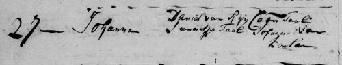 doop johanna 1794