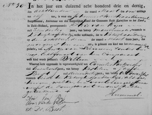 geboren willem1833