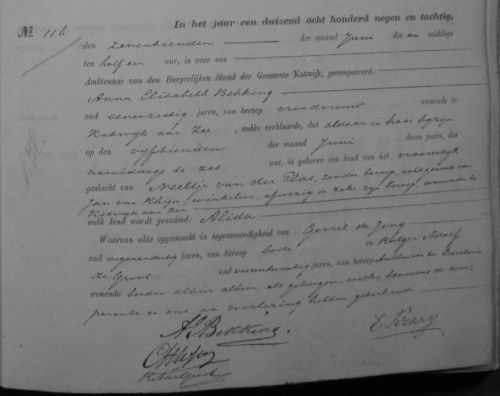 geb alida 1889