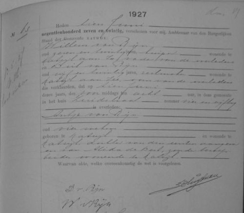 ov antje 1927