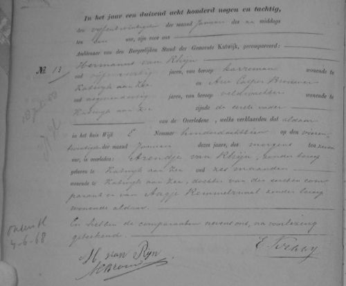 ov arendje 1888