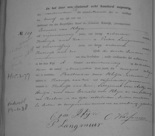 ov bastiaan 1854