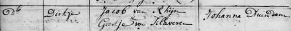 doop dirkje 1776