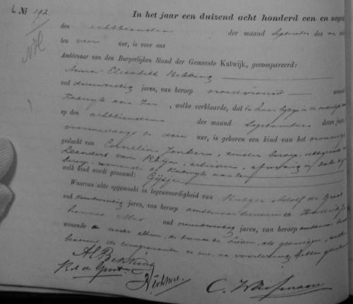 geb gijsje 1891