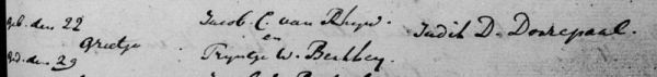 doop grietje 1800