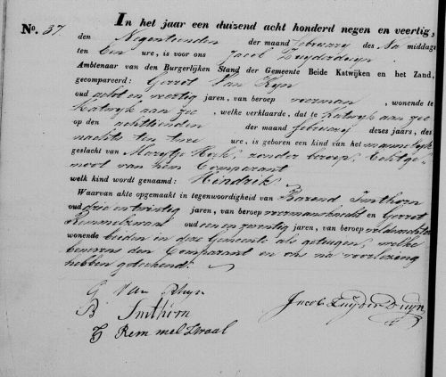 geb hendrik 1849