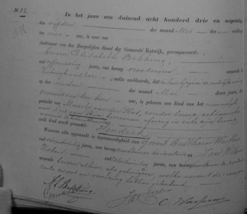 geb hendrik 1893