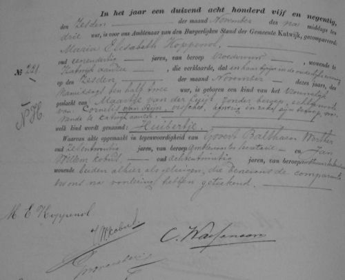 geb huibertje 1895