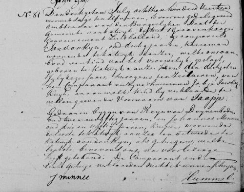 ov jaapje 1813