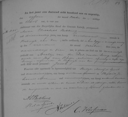geb jacob 1891
