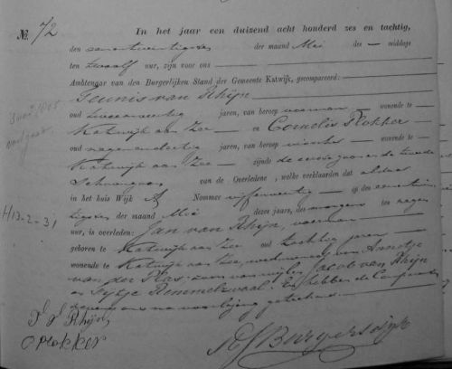 ov jan 1805