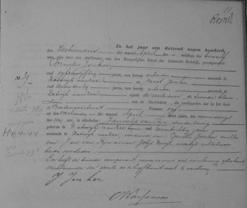 ov jannetje 1819