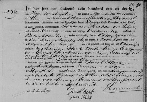 geb jannetje 1831