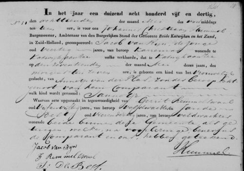 geb jannetje 1835
