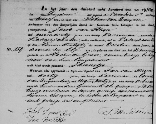 geb jannetje 1851