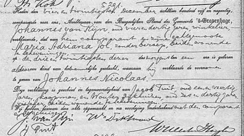 geb johannes 1895