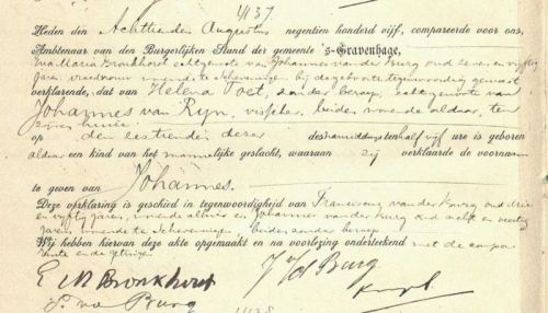 geb johannes 1905