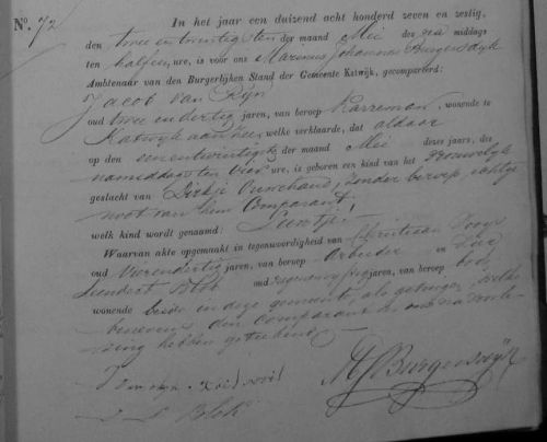 geb leentje 1867