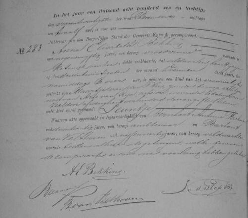 geb leuntje 1886