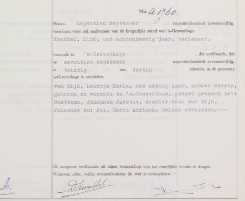 ov leuntje 1897