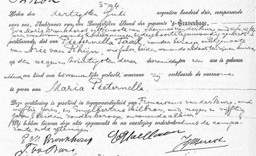 geb maria 1903