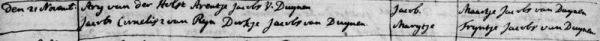 doop marijtje 1734