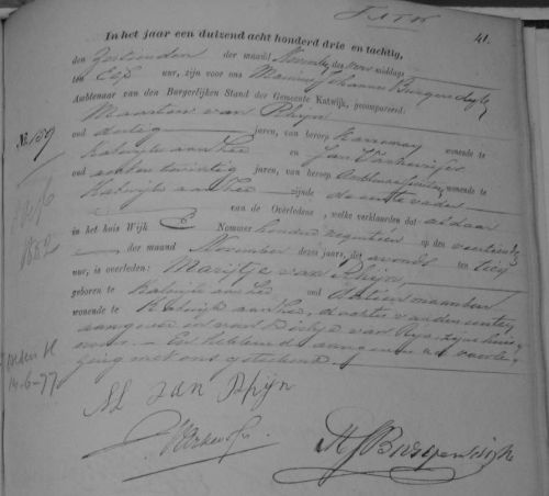 ov marijtje 1882