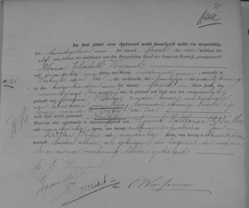 geb neeltje 1898
