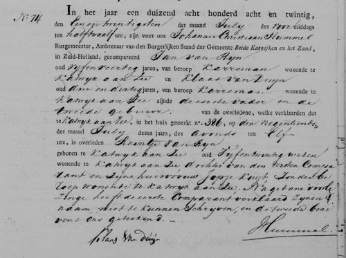 ov reintje 1828