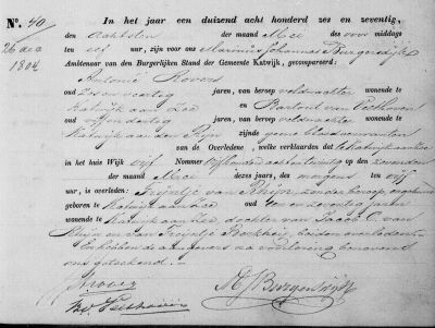 ov trijntje 1804
