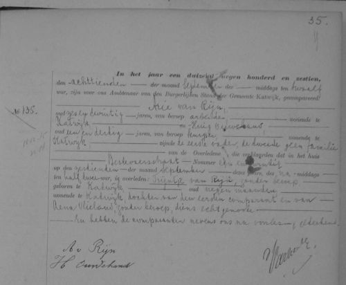 ov trijntje 1915