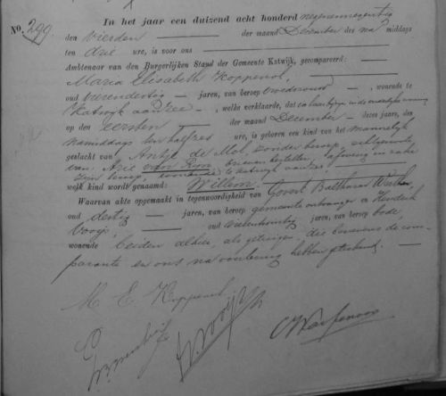 geb willem 1899