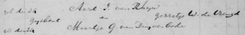 doop gijsbert 1805