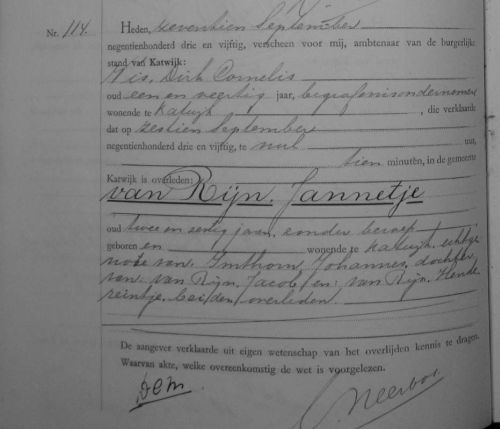ov jannetje 1891