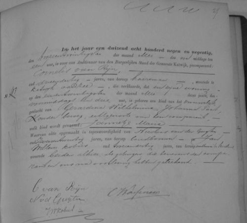 geb jannetje 1899